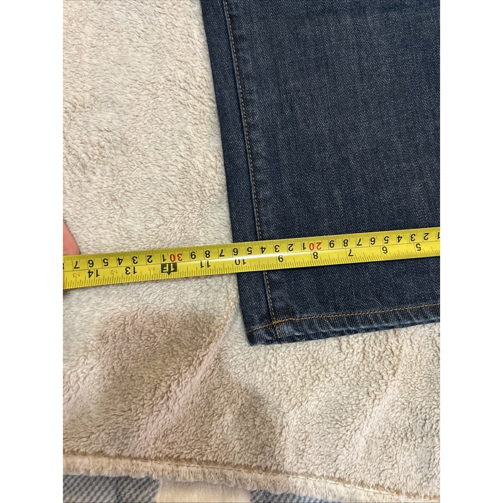 Lucky Brand Jeans 181 Relaxed Straight 36x29 Short Inseam Dark Blue Wash - Picture 6 of 13